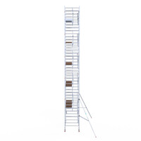 Euroscaffold Euroscaffold Euro 135x305x12,2m werkhoogte enkele voorloopleuning