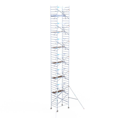 Euroscaffold Euroscaffold Euro 135x190x14,2m werkhoogte enkele voorloopleuning