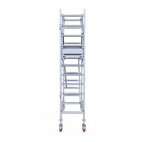 Euroscaffold Euroscaffold Euro 75x250x4,2m werkhoogte dubbele voorloopleuning