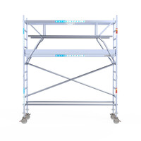 Euroscaffold Euroscaffold Euro 75x305x4,2m werkhoogte dubbele voorloopleuning