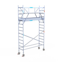 Euroscaffold Euroscaffold Euro 75x250x5,2m werkhoogte dubbele voorloopleuning