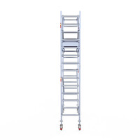 Euroscaffold Euroscaffold Euro 75x250x5,2m werkhoogte dubbele voorloopleuning