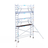 Euroscaffold Euroscaffold Euro 75x305x6,2m werkhoogte dubbele voorloopleuning