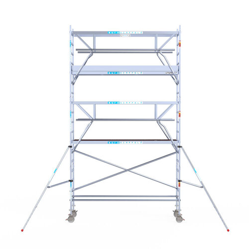 Euroscaffold Euroscaffold Euro 75x305x6,2m werkhoogte dubbele voorloopleuning