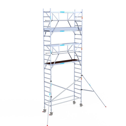 Euroscaffold Euroscaffold Euro 75x250x7,2m werkhoogte dubbele voorloopleuning