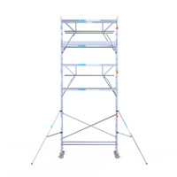 Euroscaffold Euroscaffold Euro 75x250x7,2m werkhoogte dubbele voorloopleuning
