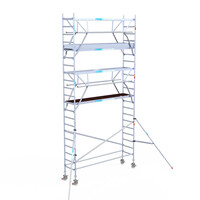 Euroscaffold Euroscaffold Euro 75x305x7,2m werkhoogte dubbele voorloopleuning