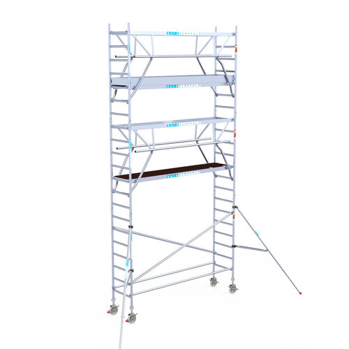 Euroscaffold Euroscaffold Euro 75x305x7,2m werkhoogte dubbele voorloopleuning