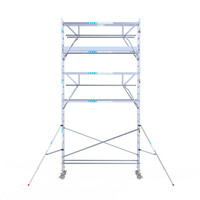 Euroscaffold Euroscaffold Euro 75x305x7,2m werkhoogte dubbele voorloopleuning