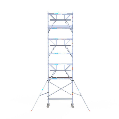 Euroscaffold Euroscaffold Euro 75x190x8,2m werkhoogte dubbele voorloopleuning