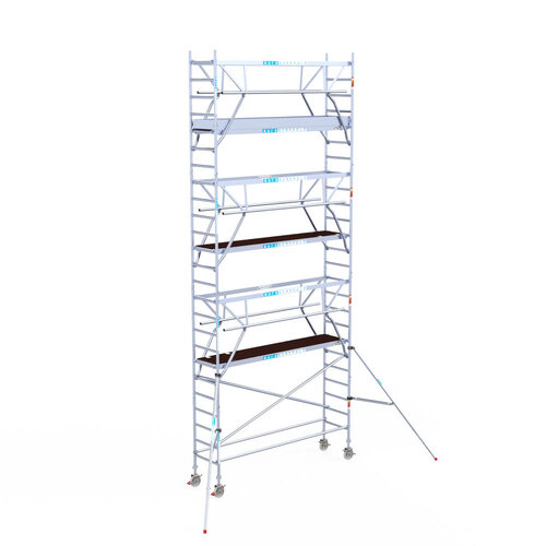 Euroscaffold Euroscaffold Euro 75x305x8,2m werkhoogte dubbele voorloopleuning