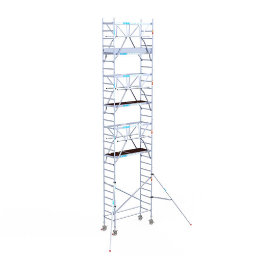 Euroscaffold Euroscaffold Euro 75x190x9,2m werkhoogte dubbele voorloopleuning
