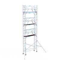 Euroscaffold Euroscaffold Euro 75x250x9,2m werkhoogte dubbele voorloopleuning