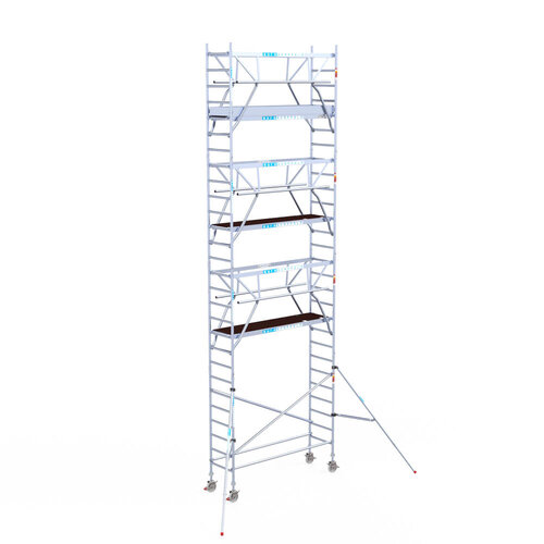 Euroscaffold Euroscaffold Euro 75x250x9,2m werkhoogte dubbele voorloopleuning