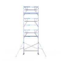 Euroscaffold Euroscaffold Euro 75x250x9,2m werkhoogte dubbele voorloopleuning