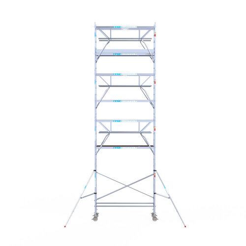 Euroscaffold Euroscaffold Euro 75x250x9,2m werkhoogte dubbele voorloopleuning
