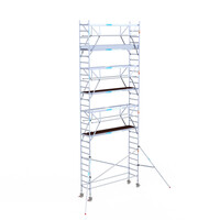 Euroscaffold Euroscaffold Euro 75x305x9,2m werkhoogte dubbele voorloopleuning