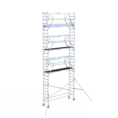 Euroscaffold Euroscaffold Euro 75x305x9,2m werkhoogte dubbele voorloopleuning