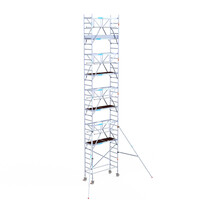 Euroscaffold Euroscaffold Euro 75x190x10,2m werkhoogte dubbele voorloopleuning