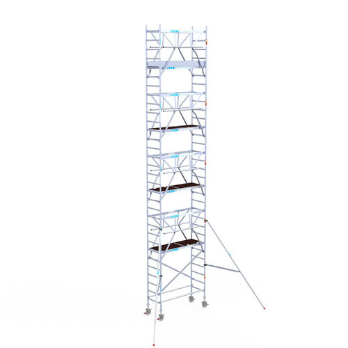 Euroscaffold Euroscaffold Euro 75x190x10,2m werkhoogte dubbele voorloopleuning