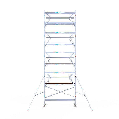 Euroscaffold Euroscaffold Euro 75x305x10,2m werkhoogte dubbele voorloopleuning