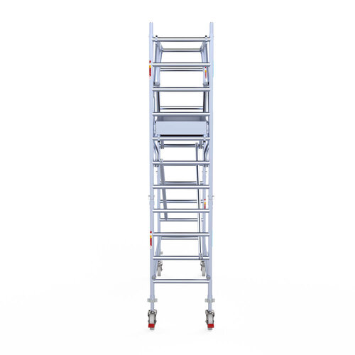 Euroscaffold Euroscaffold Euro 75x250x4,2m werkhoogte carbon vloer dubbele voorloopleuning