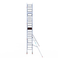 Euroscaffold Euroscaffold Euro 75x250x7,2m werkhoogte carbon vloer dubbele voorloopleuning