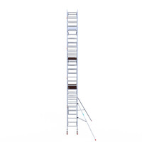 Euroscaffold Euroscaffold Euro 75x190x9,2m werkhoogte carbon vloer dubbele voorloopleuning