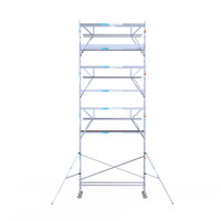 Euroscaffold Euroscaffold Euro 75x305x9,2m werkhoogte carbon vloer dubbele voorloopleuning