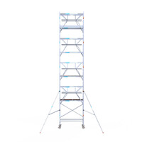 Euroscaffold Euroscaffold Euro 75x190x10,2m werkhoogte carbon vloer dubbele voorloopleuning