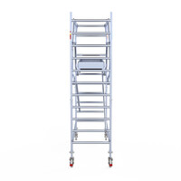 Euroscaffold Euroscaffold Euro 90x250x4,2m werkhoogte dubbele voorloopleuning