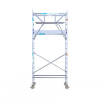 Euroscaffold Euroscaffold Euro 90x190x5,2m werkhoogte dubbele voorloopleuning