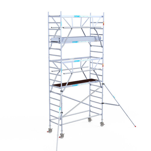 Euroscaffold Euroscaffold Euro 90x250x6,2m werkhoogte dubbele voorloopleuning