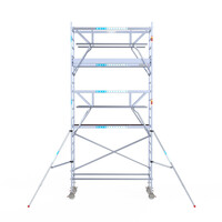 Euroscaffold Euroscaffold Euro 90x250x6,2m werkhoogte dubbele voorloopleuning