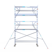Euroscaffold Euroscaffold Euro 90x305x6,2m werkhoogte dubbele voorloopleuning