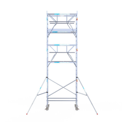 Euroscaffold Euroscaffold Euro 90x190x7,2m werkhoogte dubbele voorloopleuning