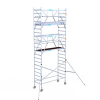 Euroscaffold Euroscaffold Euro 90x250x7,2m werkhoogte dubbele voorloopleuning