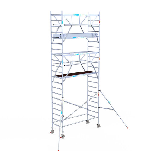 Euroscaffold Euroscaffold Euro 90x250x7,2m werkhoogte dubbele voorloopleuning
