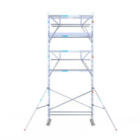 Euroscaffold Euroscaffold Euro 90x250x7,2m werkhoogte dubbele voorloopleuning