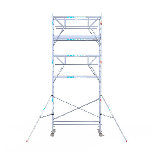 Euroscaffold Euroscaffold Euro 90x250x7,2m werkhoogte dubbele voorloopleuning