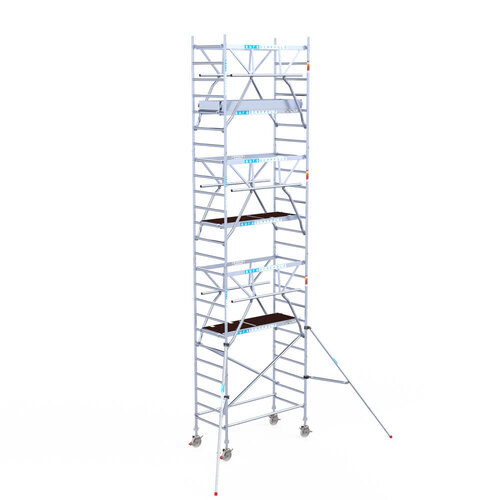 Euroscaffold Euroscaffold Euro 90x190x8,2m werkhoogte dubbele voorloopleuning