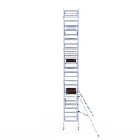 Euroscaffold Euroscaffold Euro 90x190x8,2m werkhoogte dubbele voorloopleuning