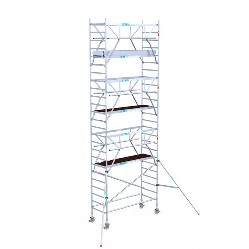 Euroscaffold Euroscaffold Euro 90x250x8,2m werkhoogte dubbele voorloopleuning