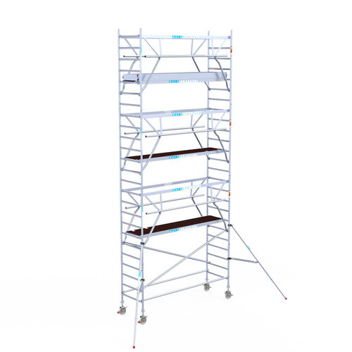 Euroscaffold Euroscaffold Euro 90x305x8,2m werkhoogte dubbele voorloopleuning
