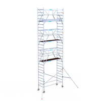 Euroscaffold Euroscaffold Euro 90x250x9,2m werkhoogte dubbele voorloopleuning