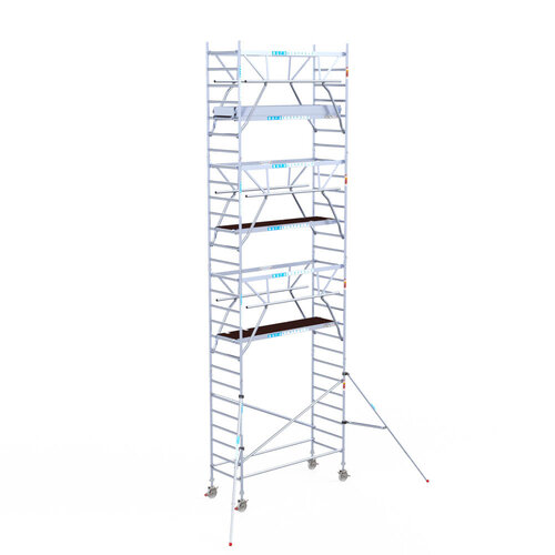 Euroscaffold Euroscaffold Euro 90x250x9,2m werkhoogte dubbele voorloopleuning