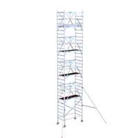 Euroscaffold Euroscaffold Euro 90x190x10,2m werkhoogte dubbele voorloopleuning