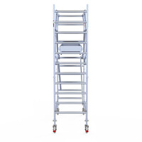 Euroscaffold Euroscaffold Euro 90x190x4,2m werkhoogte carbon vloer dubbele voorloopleuning