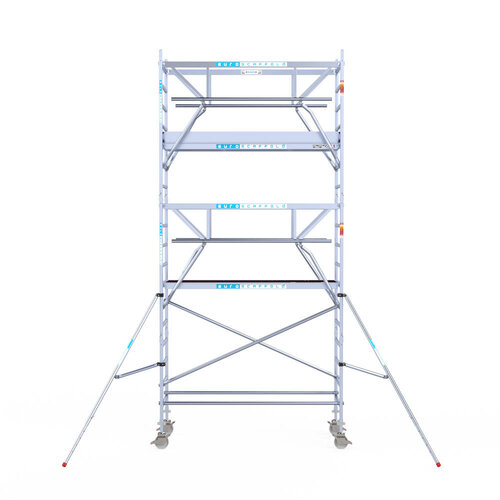 Euroscaffold Euroscaffold Euro 90x250x6,2m werkhoogte carbon vloer dubbele voorloopleuning
