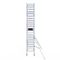 Euroscaffold Euroscaffold Euro 90x190x7,2m werkhoogte carbon vloer dubbele voorloopleuning